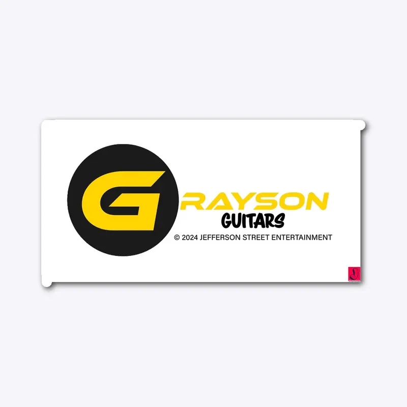 Grayson Guitars Die-Cut Decal