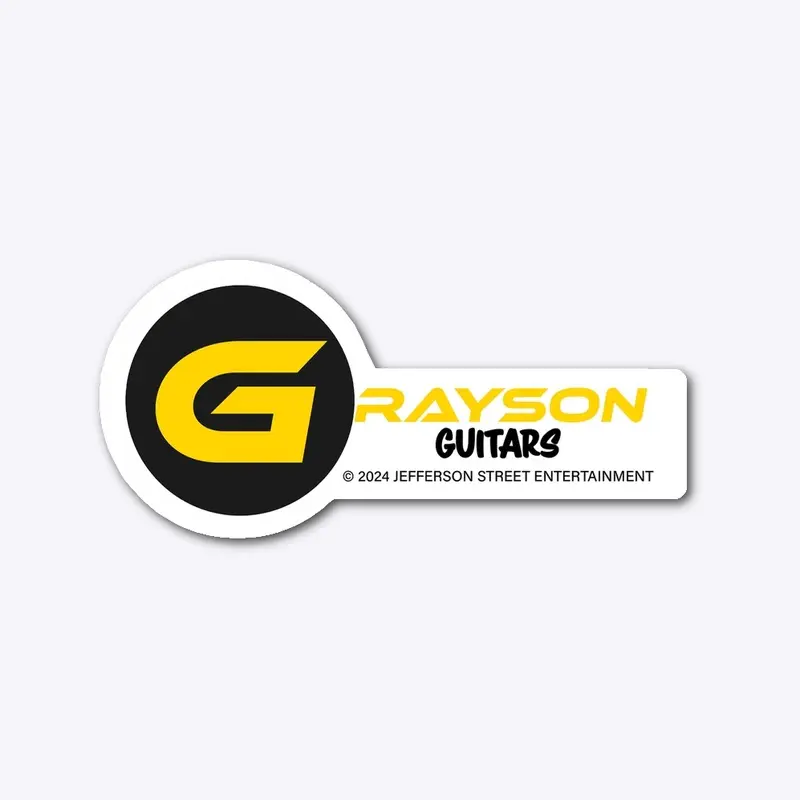 Grayson Guitars Decal